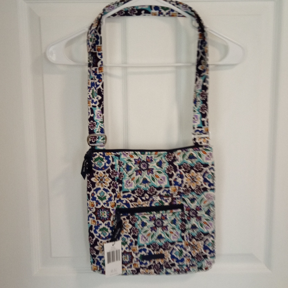 NWT Vera Bradley Hipster Crossbody Lisbon Medallion Cool